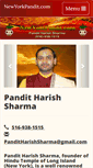 Mobile Screenshot of newyorkpandit.com