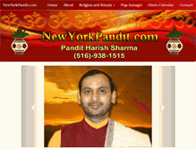 Tablet Screenshot of newyorkpandit.com